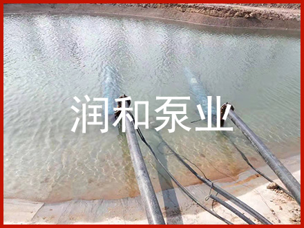 卧式深井电泵安装现场