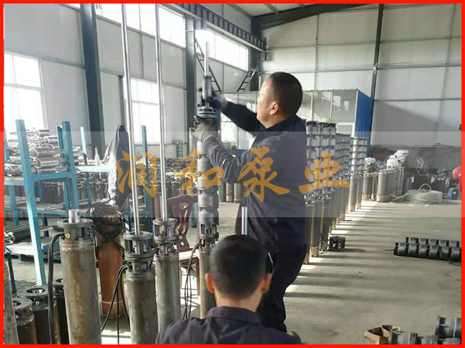 150qj清水泵组装